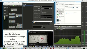 Near Zero Low Audio Latency Microphone Pass-through on a Windows 10 laptop using VST Host - ELEMENT