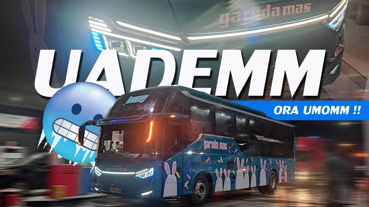 DRIVER TENGAH BEKERJA SENDIRI TANPA PRAMUGARI DITENGAH MALAM !! 🤲🤲