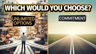 Freedom through commitment: The paradox of choice #Podcast #Entrepreneur #Motivation