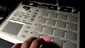 Check out how sensitive the pads are on my Korg padKontrol!