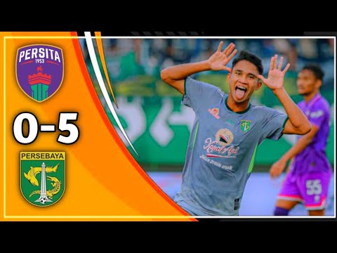 Maselino Ferdinan On fire🔥 Hasil laga Persita vs Persebaya hari ini 0-5 | liga 1 putaran kedua 2023