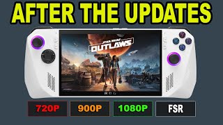 Rog Ally Star Wars Outlaws After The Updates Checkup