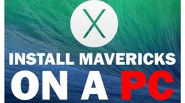 How To Install/Update Mac OSX 10.9 Mavericks on a PC