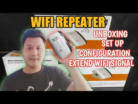 WIFI REPEATER UNBOXING | SET UP | CONFIGURATION