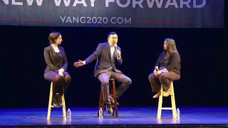 Andrew Yang on "the biggest farce" in American life today