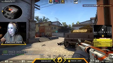 EMUHLEET 1v4 Clutch (Stream Highlight)