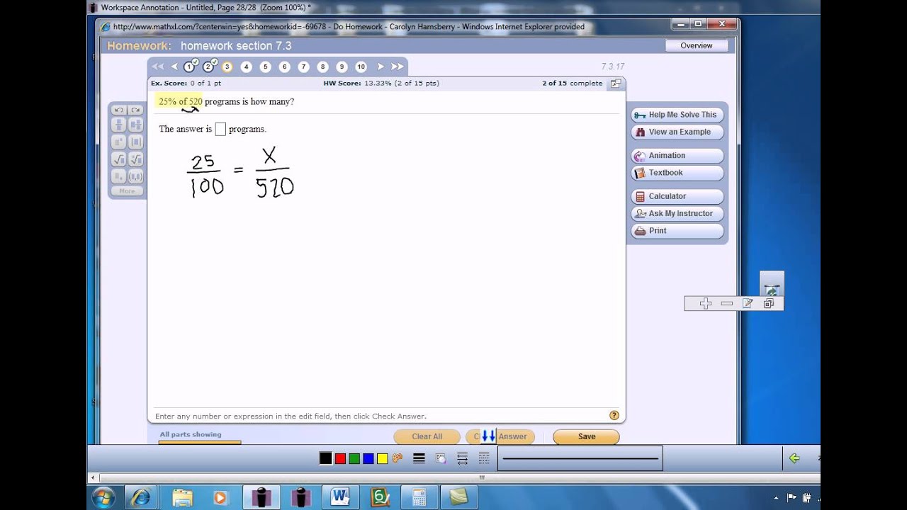 Sec 7.3 Problem 3 - YouTube