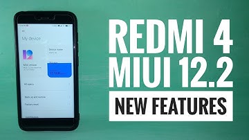 Rrdmi 4 Miui 12.2 New Features | Custom ROM Redmi 4 Miui 12.2 Features | Redmi 4 Miui 12.2 Rom