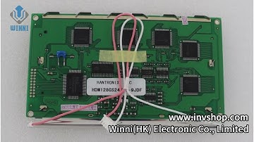 240*128 5.7" HDM128GS24y-1-9JDF STN LCD Screen Display Panel for Hantronix