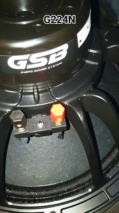 Component Speaker G224N By GSB Audio SoundSystem #dj #t24n #gsb #gsbaudiosoundsystem #12inchspeaker