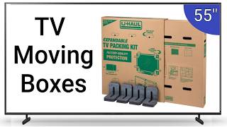 55 Inch TV Moving Box - How to Move a TV Safely Without the Original Box