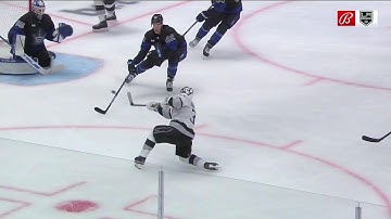 Phillip Danault strips the puck, drops the pass to a trailing Viktor Arvidsson for a power-play goal