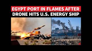 Drone Ezitamanyiddwa Gye Zivudde Zikubye Emmeeri Za America Ne Zituntumuka Omuliro E Egypt!!