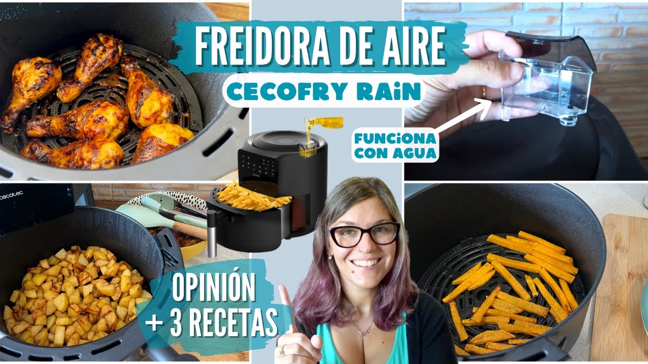 FREIDORA DE AIRE CECOTEC Opiniones *FREIDORA CECOFRY Rain Recetas* 