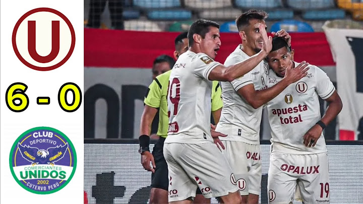 Universitario 6 - 0 Comerciantes Unidos | Torneo Apertura 2024| Resumen Completo