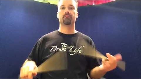 Five Minute Drum Lessons - Egg Beaters Hybrid Rudiment Hybrid