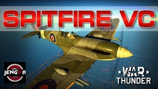 War Thunder Realistic: Spitfire Mk Vc [Beastmode Engaged!]