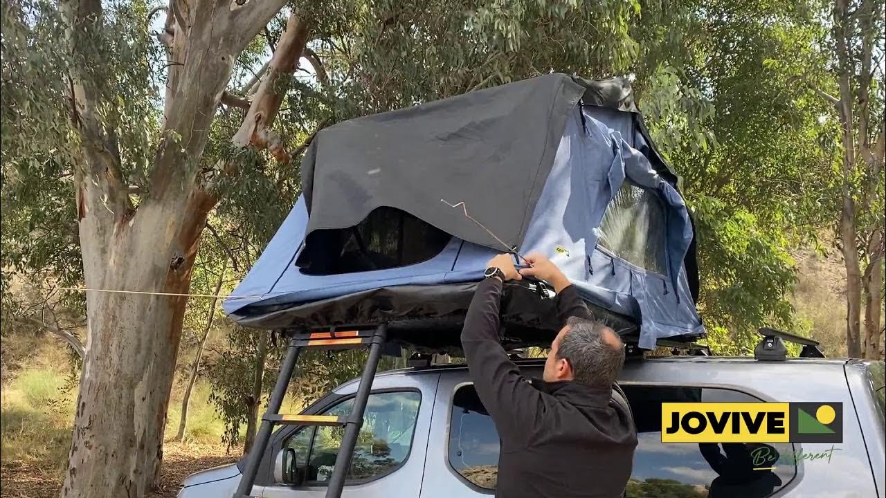 Cómo instalar la tienda de techo para coche Jovive Tent 👍 