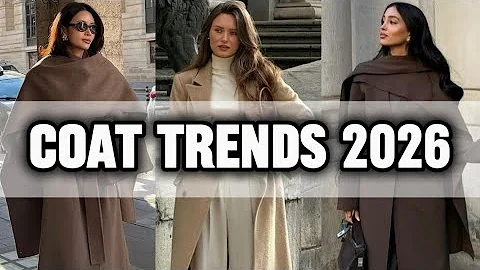Winter Coat Trends 2025/2026 | 10 Classy & Chic Coats Every Stylish Woman Needs