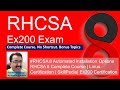 Rhcsa rhel 8 automated installation  rhcsa 8 complete course  linux certification  ex200