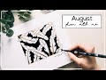 PLAN WITH ME | AUGUST 2020 Bullet Journal Setup