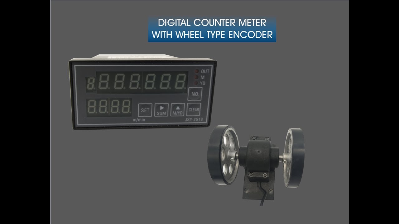 DJ96-S electronic instrument meter counter wheel textile digital counter DC24V 