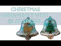 Making scenic Christmas Ornaments With @Letsresin (Resin Art)