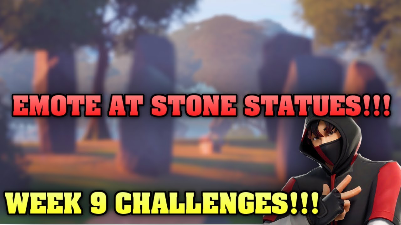 Fortnite Emote At Stone Statues!!! Where Are The Stone Statues