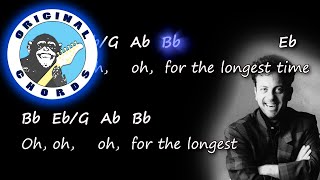 Video thumbnail of "Billy Joel - The Longest Time - Chords & Lyrics"