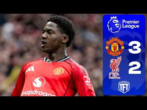 Video Mainoo winner in THRILLER at Old Trafford! Manchester United 3-2 Liverpool Highlights
