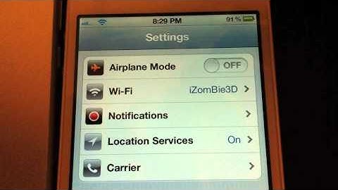 iPhone 4 iOS 5 Gevey Sim Unlock PBB iPhone 4S iPhone 5 & 5S Jailbreak iOS6 iOS7