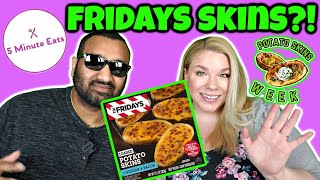 TGI Fridays Loaded Cheddar \& Bacon Potato Skins Review