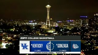 #4 Kentucky vs #7 Gonzaga Basketball Highlights (12/7/2024 - Battle in Seattle)