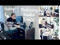 MY HUSBAND DID MY VOICEOVER! | Relaxing Radio Voice | Clean With Me