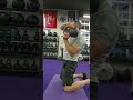 Tall Kneeling KB Curl into Halo