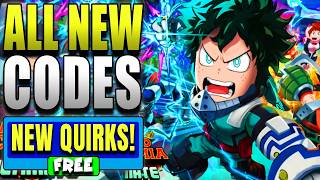 My Hero Academia: Ultimate CODES! | *ALL WORKING* My Hero Academia: Ultimate CODES
