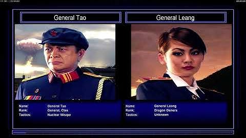 Nuke VS Leang (Hard) - C&C Zero Hour Speedrun