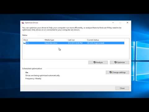 Video: How To Optimize Your Hard Drive