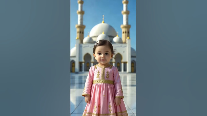 Allahu Akbar! 😍 Adorable Little Girl Says the First Kalma at the Mosque | Emotional & Blessed Video🌙