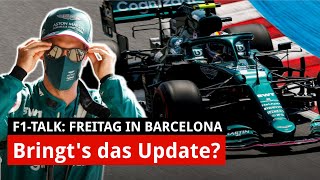 Sebastian Vettel: Mit dem Aston-Martin-Update geht's voran! | Training F1 Barcelona 2021