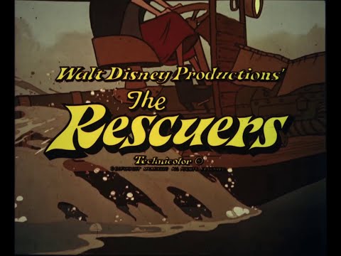 The Rescuers  - 1977 Theatrical Trailer (35mm 4K)