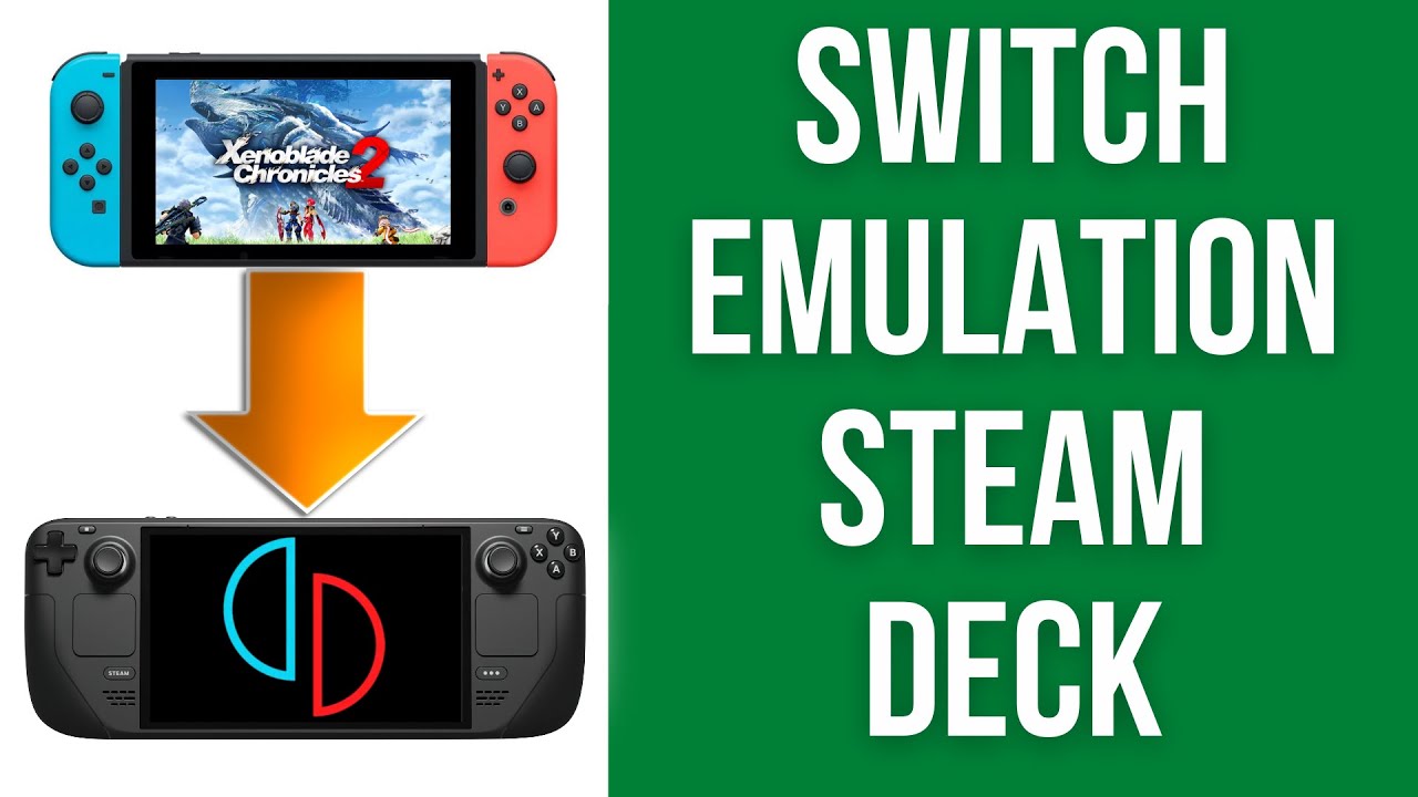 How To Emulate Switch Games On Steam Deck (Yuzu) 