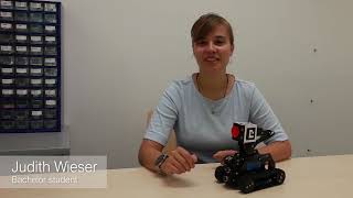Small robot swarm to collect trash (bachelor thesis work by Judith Wieser)