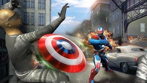 Flying Flacon Robot Captain Hero | Flying Robot Eagle Transform Futuristic Robot - Android GamePlay