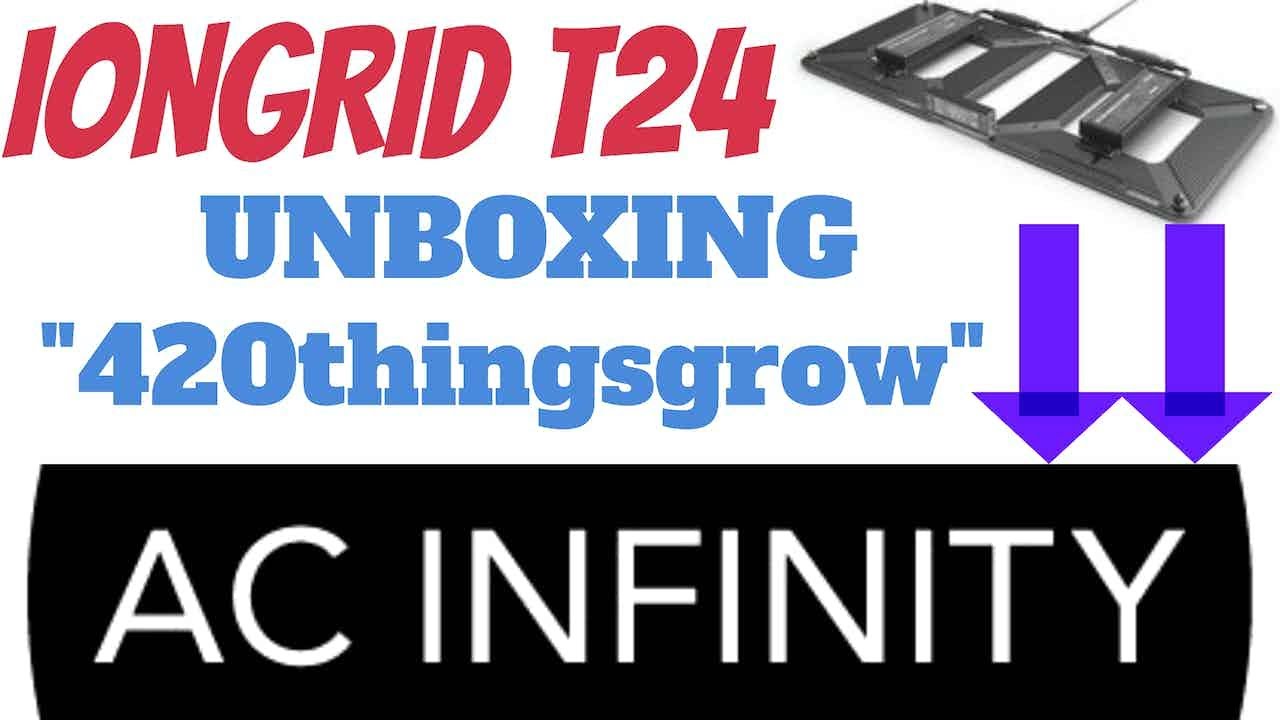 AC Infinity IonBoard S44 400W LED Grow Light Unboxing & Setup 