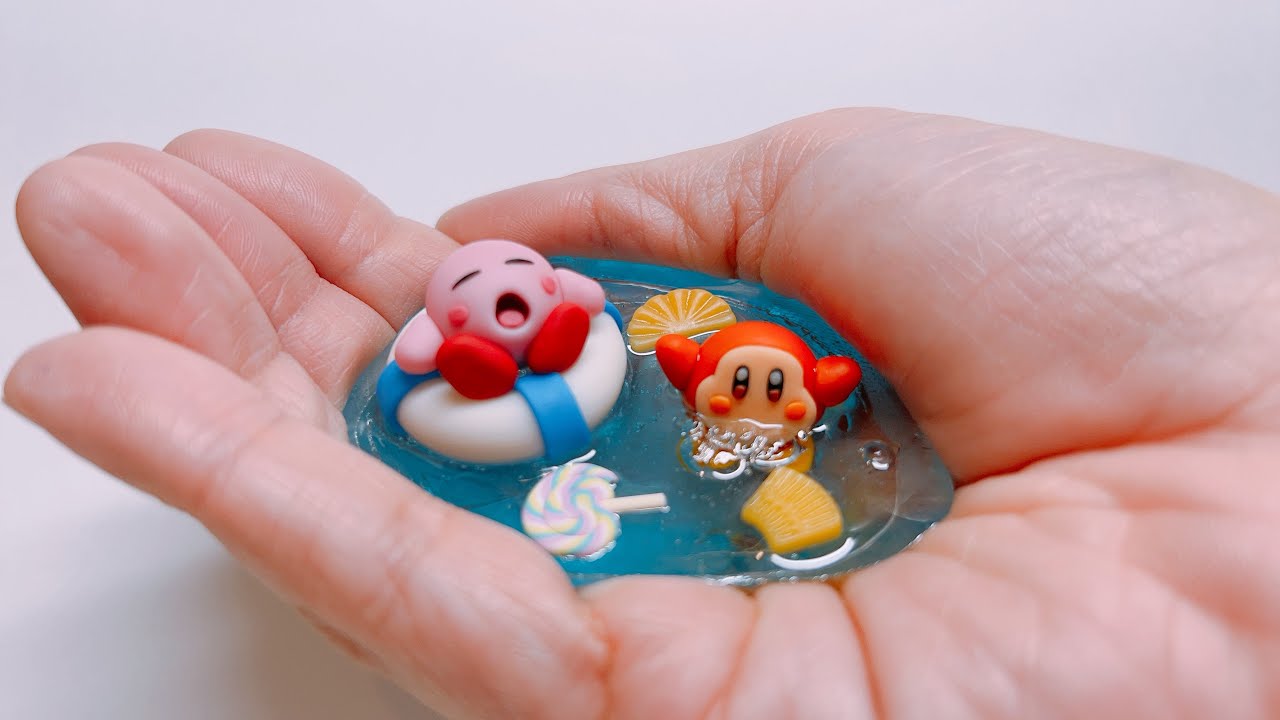 手のひらでくつろぐカービィ作ってみた〜I made a Kirby that relaxes