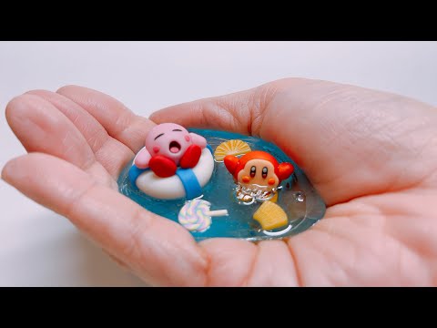手のひらでくつろぐカービィ作ってみた〜I made a Kirby that relaxes