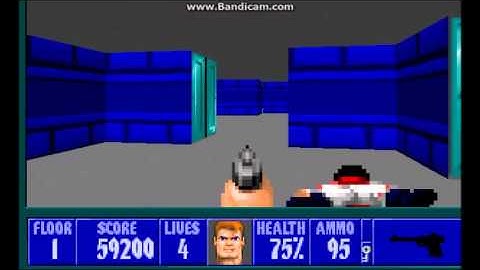 Wolfenstein 3D 2 (Custom Level Mod) - Episode 1 Floor 1
