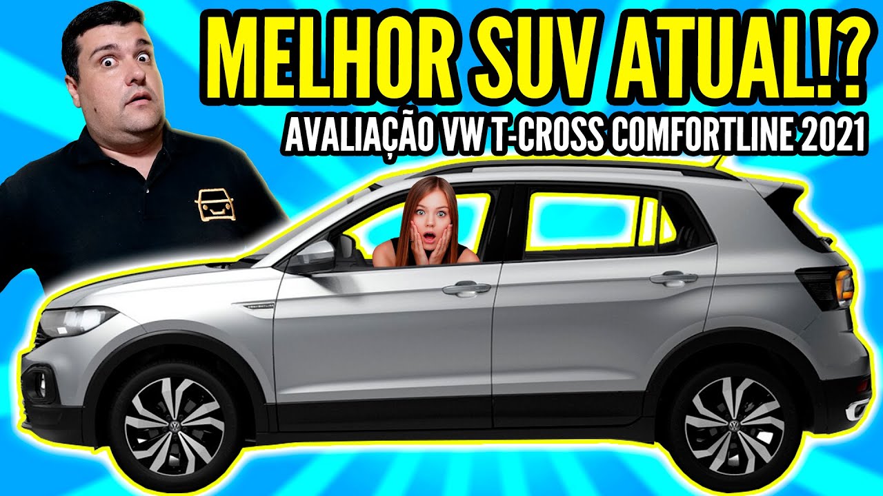 VW T-CROSS COMFORTLINE 2021 – MUITO ESPAÇO, ECONÔMICA e ANDA BEM! (Avaliação)