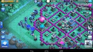 طريقة عمل هجمة وهمية بجيش لا محدود س كلاش اوف كلان screenshot 1
